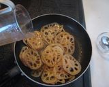 蓮根のきんぴら。作り方4写真