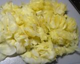 ✿離乳食✿　山芋とキャベツのお好み焼き作り方1写真