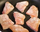 秋鮭とポテトのクリームソース。作り方7写真