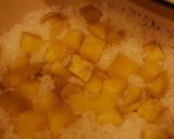 ルクルーゼで炊く ほっこりさつまいもご飯作り方5写真