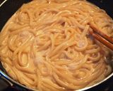 冷凍うどんで★激ウマ醤油クリームうどん作り方4写真