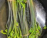 わらびのアク抜き⭐︎お浸しと煮物作り方2写真