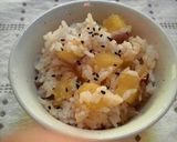 ホクホク美味しい、サツマイモご飯作り方4写真