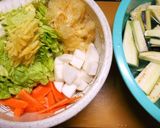 飽きずにスープ生活④　けんちん汁風作り方1写真