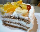 ココア生地のフルーツケーキ!(^^)!作り方13写真