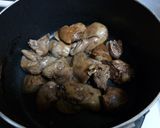 鶏レバーの白味噌チーズ和え☆山葵風味作り方3写真