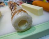 チーズＩＮちくわの黒ゴマ天ぷら作り方1写真