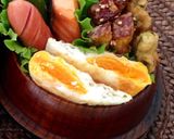 お弁当に♪二つ折り目玉焼き作り方3写真