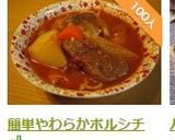 簡単やわらかボルシチ作り方10写真