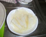 仕切り板で！電子レンジでポテトチップス作り方1写真