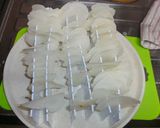 仕切り板で！電子レンジでポテトチップス作り方3写真