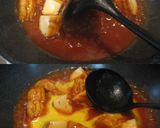 魚河岸あげと卵のエビチリ風作り方2写真