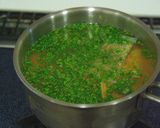 レンズ豆と野菜とソーセージのオーブン焼き作り方1写真