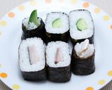 おにぎり型 de かっぱ巻き寿司!!作り方10写真