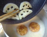 魚河岸揚げの胡麻風味酒かす汁作り方4写真