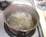 ちょっと一品　甘みそ茹でもやし作り方3写真