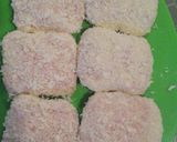 ～*お弁当に♪豚薄切り肉でチーズカツ*～作り方7写真