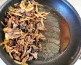 簡単♪牛肉とゴボウのガッツリちらし寿司作り方5写真