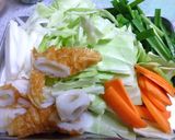 ちくわと野菜の和風生姜炒め作り方1写真