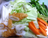 ちくわと野菜の和風生姜炒め作り方1写真