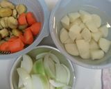 栗肉じゃが作り方1写真