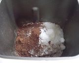 ココアとチョコチップのWチョコベーグル作り方2写真