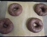 ココアとチョコチップのWチョコベーグル作り方10写真