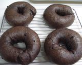 ココアとチョコチップのWチョコベーグル作り方13写真
