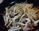 すだちたっぷりのきのこパスタ作り方3写真