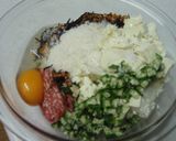 トースターでヘルシー豆腐ハンバーグ作り方4写真