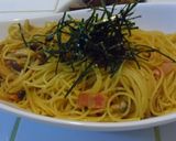 すだちたっぷりのきのこパスタ作り方5写真