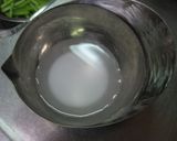 青菜炒め(茎と葉を分けて調理)作り方6写真