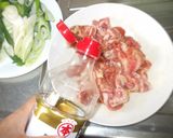 肉うどん♪簡単豚肉長ねぎ作り方4写真