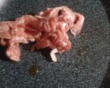 チンゲン菜と豚肉の塩炒め作り方2写真