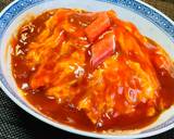 天津飯　甘酢タレ作り方2写真