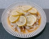 レンジだけで簡単！豚肉ときのこのかぼす蒸し作り方4写真