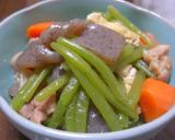 さつまいもの蔓の煮物作り方6写真