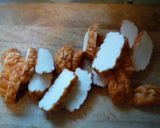 ズッキーニと魚河岸あげの和風ミルフィーユ作り方6写真