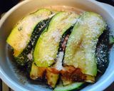 ズッキーニと魚河岸あげの和風ミルフィーユ作り方9写真