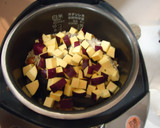 さつま芋×きのこのにぎやか炊き込みご飯☆作り方3写真