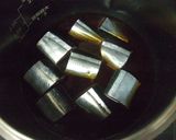 圧力鍋でさんま・いわしの骨なし甘露煮作り方8写真