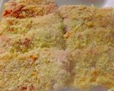 簡単✿豚ﾊﾞﾗ薄切りで折りたたみトンカツ作り方4写真