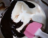 濃厚なのにかるい！？半生チョコケーキ♪作り方3写真