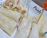 魚肉ソーセージと、岩下の新生姜の湯葉まき作り方4写真