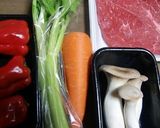 ステーキと温野菜の和風ドレッシング漬け作り方1写真