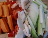 ステーキと温野菜の和風ドレッシング漬け作り方3写真