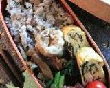 雑穀入りご飯のお弁当　●for女子高生作り方4写真