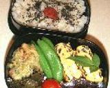 雑穀入りご飯のお弁当　●for女子高生作り方7写真