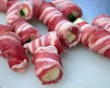 マコモダケの豚バラ肉巻き甘酢餡。作り方5写真