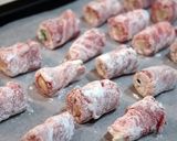 マコモダケの豚バラ肉巻き甘酢餡。作り方6写真
